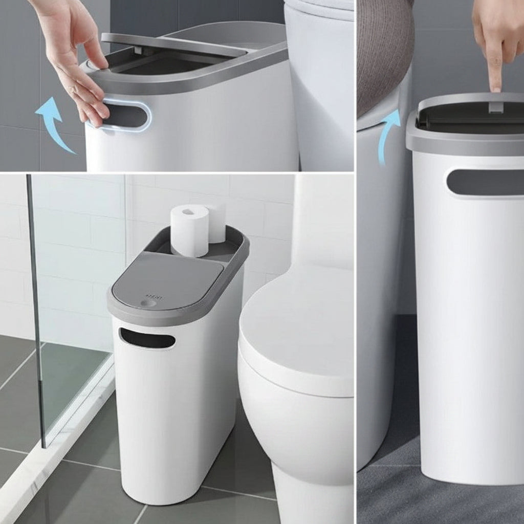 10L Slim Dustbin