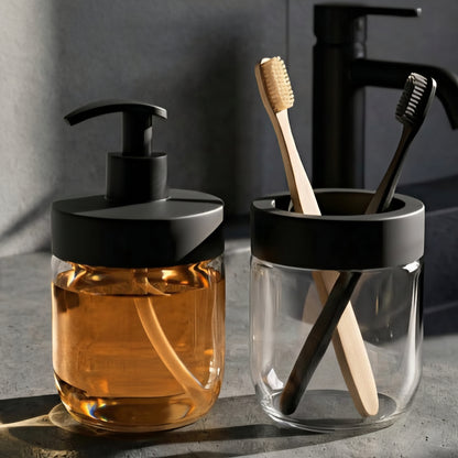 Glass Bathroom Set of 2